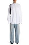 Balenciaga Cotton Shirt In White