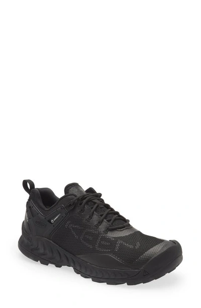 Keen Nxis Evo Waterproof Sneakers In Black