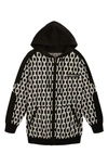 CROOKS & CASTLES CROOKS AND CASTLES CHAIN GROUP ZIP-UP HOODIE