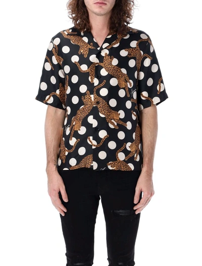 AMIRI AMIRI BOWLING GHEPARD SHIRT