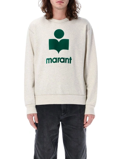 Isabel Marant Mikoy In Ecru Emerald