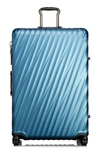 TUMI 19 DEGREE EXTENDED TRIP WHEELED ALUMINUM PACKING CASE - BLUE,036869BL