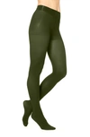 Hue Tights - Super Opaque Control Top In Forest Night