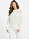 GUESS FACTORY ISABEL POINTELLE SWEATER