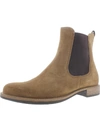 ECCO SAERORELLE WOMENS LEATHER SLIP ON ANKLE BOOTS