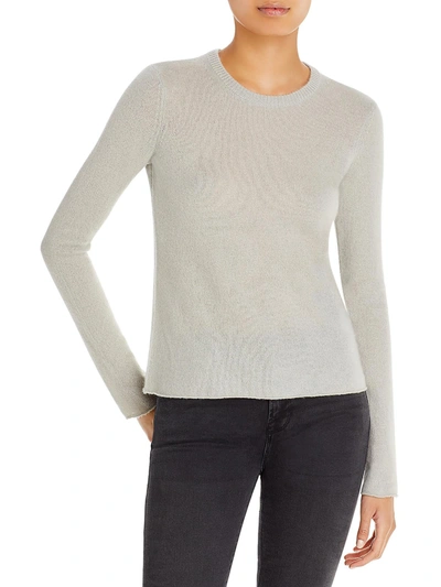 Atm Anthony Thomas Melillo Womens Cashmere Crewneck Sweater In Grey