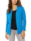 Jones New York Petite Solid Open-front Cardigan Sweater In Multi