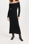 LISA YANG MARVIN DRESS IN BLACK