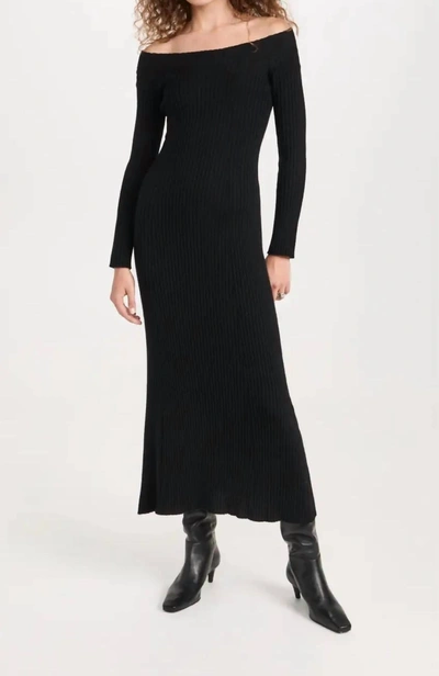 Lisa Yang Marvin Cashmere Dress In Black