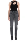 Agolde Merrel Mid-rise Straight Jeans In Multi