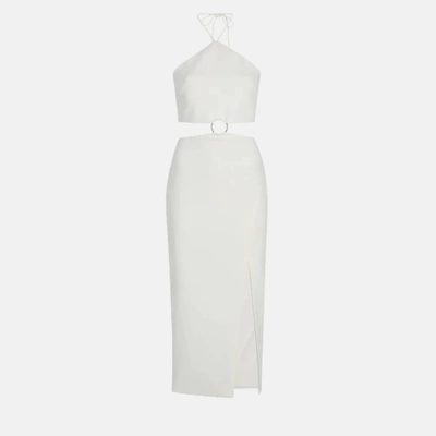 Likely Women's Crissy Halter Cutout Midi Dress In White