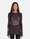 Lauren Moshi Mckinley Aerosmith Tour In Onyx