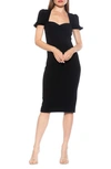 ALEXIA ADMOR MICAELA SWEETHEART NECK SHEATH DRESS