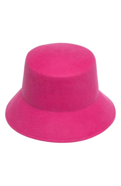 Eugenia Kim Jonah Wool Bucket Hat In Fuchsia