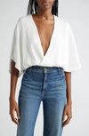 RAMY BROOK AILEEN WRAP FRONT TOP