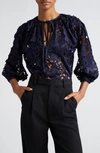 RAMY BROOK MIKAYLA FLORAL LACE TOP