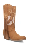 DINGO DAY DREAM FRINGE EMBROIDERED WESTERN BOOT