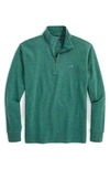 VINEYARD VINES SALTWATER STRIPE QUARTER ZIP PULLOVER