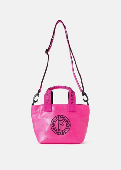 Pearly Gates Pink Circle Logo Cart Bag