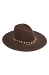 EUGENIA KIM HARLOWE WOOL FELT FEDORA