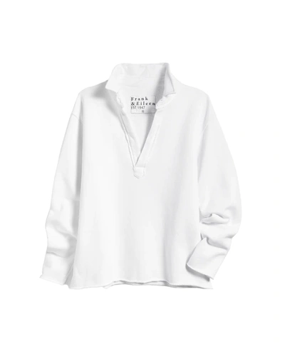 Frank And Eileen Patrick Popover Henley In White
