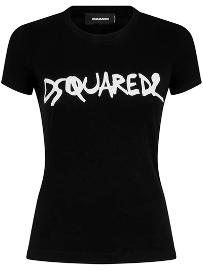 DSQUARED2 DSQUARED2 T-SHIRT WITH PRINT