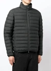 Save The Duck Erion Zip-up Padded Jacket In Black