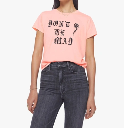 Mother The Lil Goodie Goodie Don't Be Mad T-shirt (also In S, M) In Multi