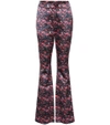 HUISHAN ZHANG IVY SILK SATIN TROUSERS,P00261678