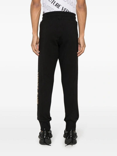 Versace Jeans Couture Trousers In Black