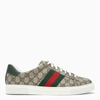GUCCI GUCCI ACE LOW TRAINER WITH WEB DETAIL MEN