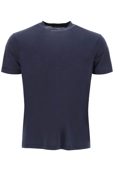 TOM FORD TOM FORD COTTONO AND LYOCELL T-SHIRT MEN
