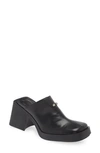 JUSTINE CLENQUET JUSTINE CLENQUET RAYA BALL BLOCK HEEL FAUX LEATHER MULE