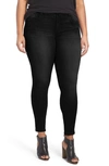 Wit & Wisdom 'ab'solution Stretch Skinny Jeans In Black