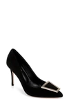 L'agence Elea Buckle Pump In Black