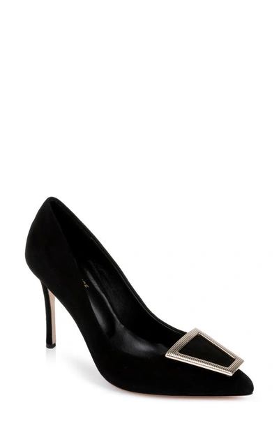 L'agence Elea Buckle Pump In Black