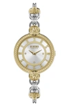 VERSUS VERSUS VERSACE LES DOCKS TWO-TONE BRACELET WATCH, 36MM