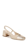 Sam Edelman Tarra Slingback Pump In Gold