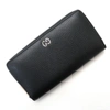 GUCCI GUCCI PORTE FEUILLE BIFOLD BLACK LEATHER WALLET  (PRE-OWNED)