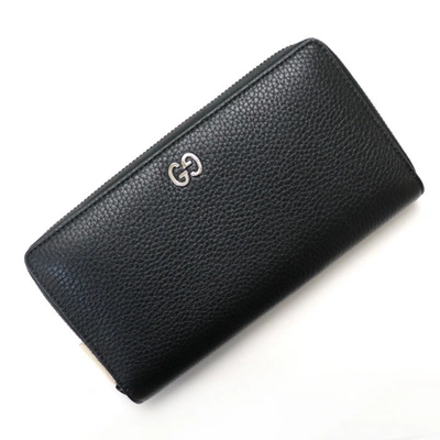 Gucci Porte Feuille Bifold Black Leather Wallet  ()