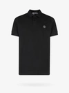 Stone Island Polo Shirt In Black