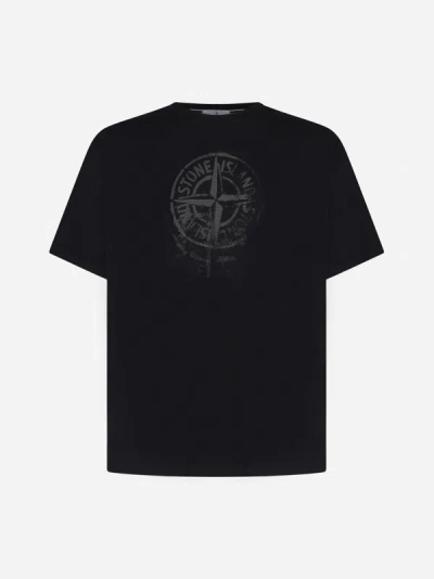 Stone Island T-shirt T-shirt In Black