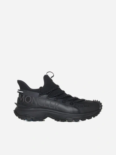 Moncler Black Trailgrip Lite Sneakers