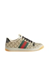 GUCCI SCREENER LACE-UP SNEAKERS