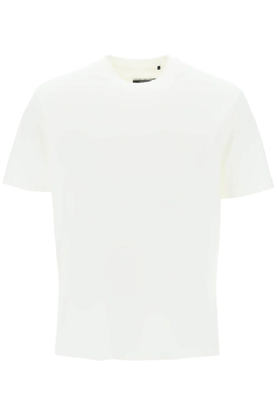 Y-3 T Shirt With Tonal Logo In White