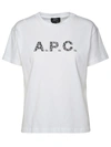 APC A.P.C. WHITE COTTON T-SHIRT