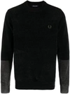FRED PERRY FRED PERRY FP COLORBLOCK CHENILLE JUMPER CLOTHING