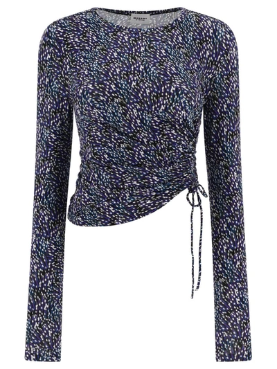 Isabel Marant Étoile "jazzy" Top In Blue