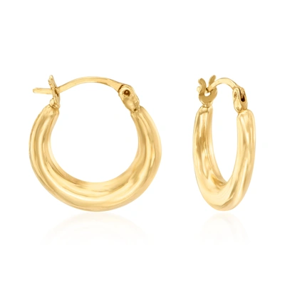 Ross-simons 14kt Yellow Gold Hoop Earrings