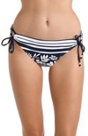 LA BLANCA LA BLANCA ADJUSTABLE LOOP HIPSTER BIKINI BOTTOMS